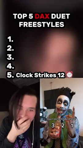 Clock Strikes Twelve 😈 #dax #duet #trending #music #freestylerap 