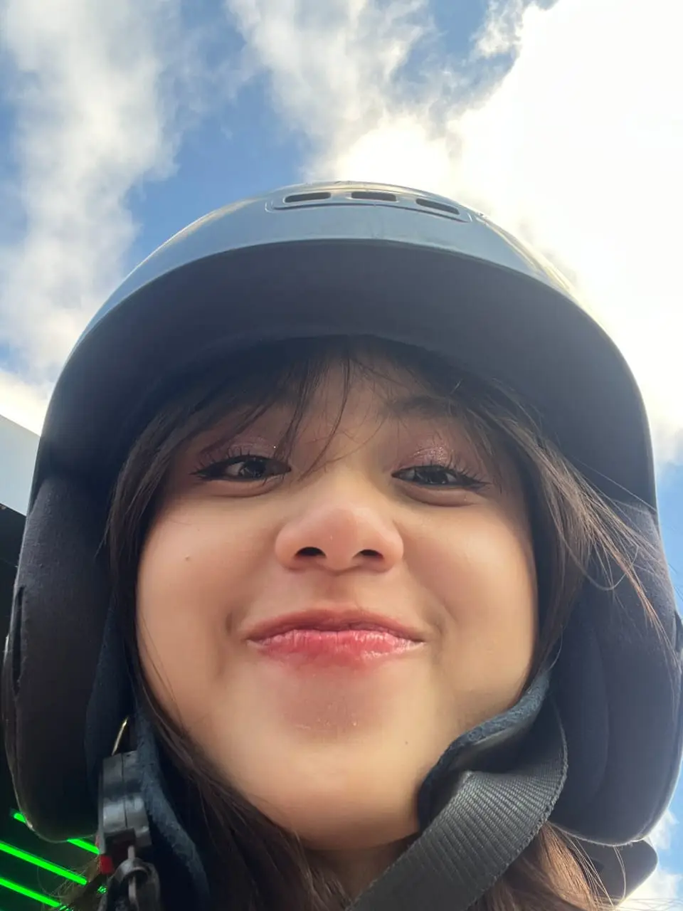papp sore pake helm bogo aja nihh       #michiejkt48🐊 #michiealexandra #memberjkt48 #fjkt48newera #imut 