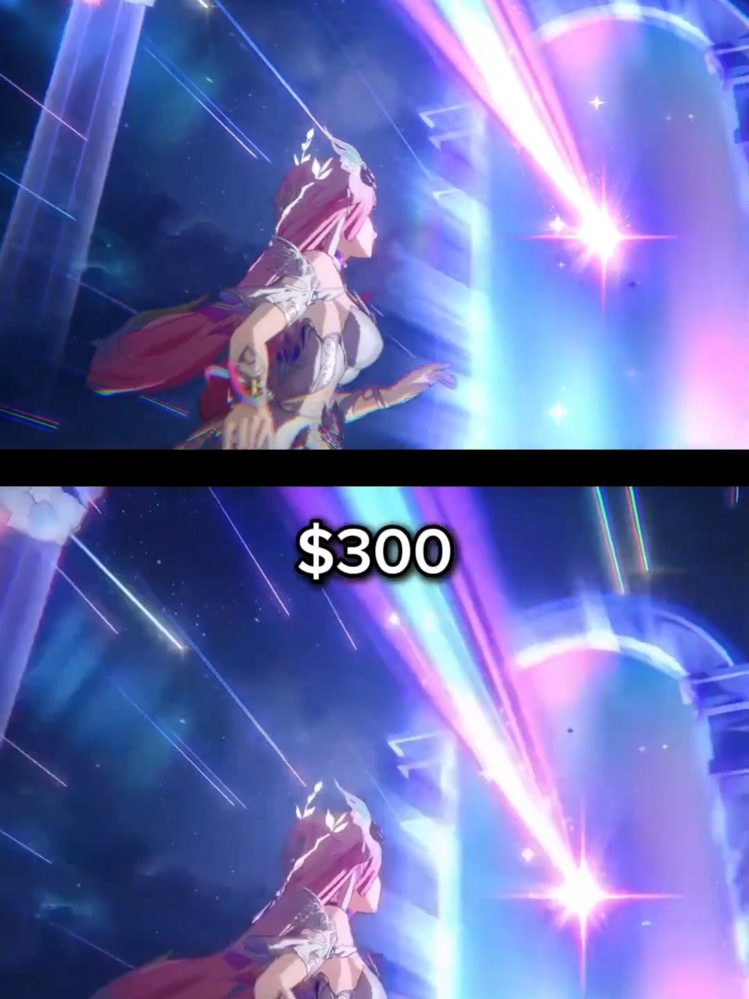 So sánh hoạt ảnh 300$ của Cyrene và hàng free Cre: Belle'sBells #hsr #hsredit #hsrnews #cyrenenews #trending #tkght #honkaistarrail #hsr