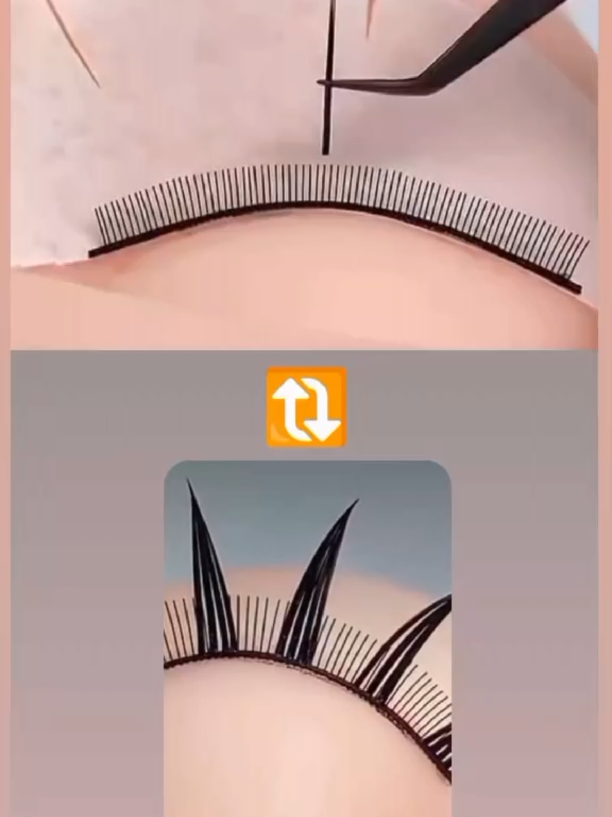 ✨ Tutorial pemasangan tiang anime manula trend Newww🔥🔥boleh di simak iya kak 🥰🩷✅✨... #lashextensions @nailhaven24 #promomakangajian #lashes #nails #eye 