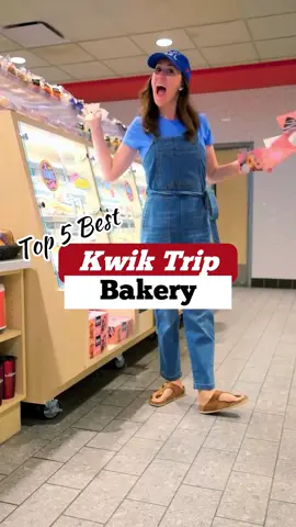 🍩Top 5 BEST Kwik Trip Bakery! We're basically Kwik Trip connoisseurs at this point, so we've got you covered with our go-to bakery finds. If you haven't checked these out yet, drop what you're doing and head over to @Kwik Trip  Did we miss any other good ones that we need to try next time we go? Leave your suggestions in the comments!  We’re the @midwestmunchers We’re just over here livin our best Midwesty life with our three pups in a tiny Wisconsin town. 🧀🐶👫 Follow us for more Midwest food & travel! . . . #wisconsin #wi #wisco #wisconsinwonders #travelwisconsin          