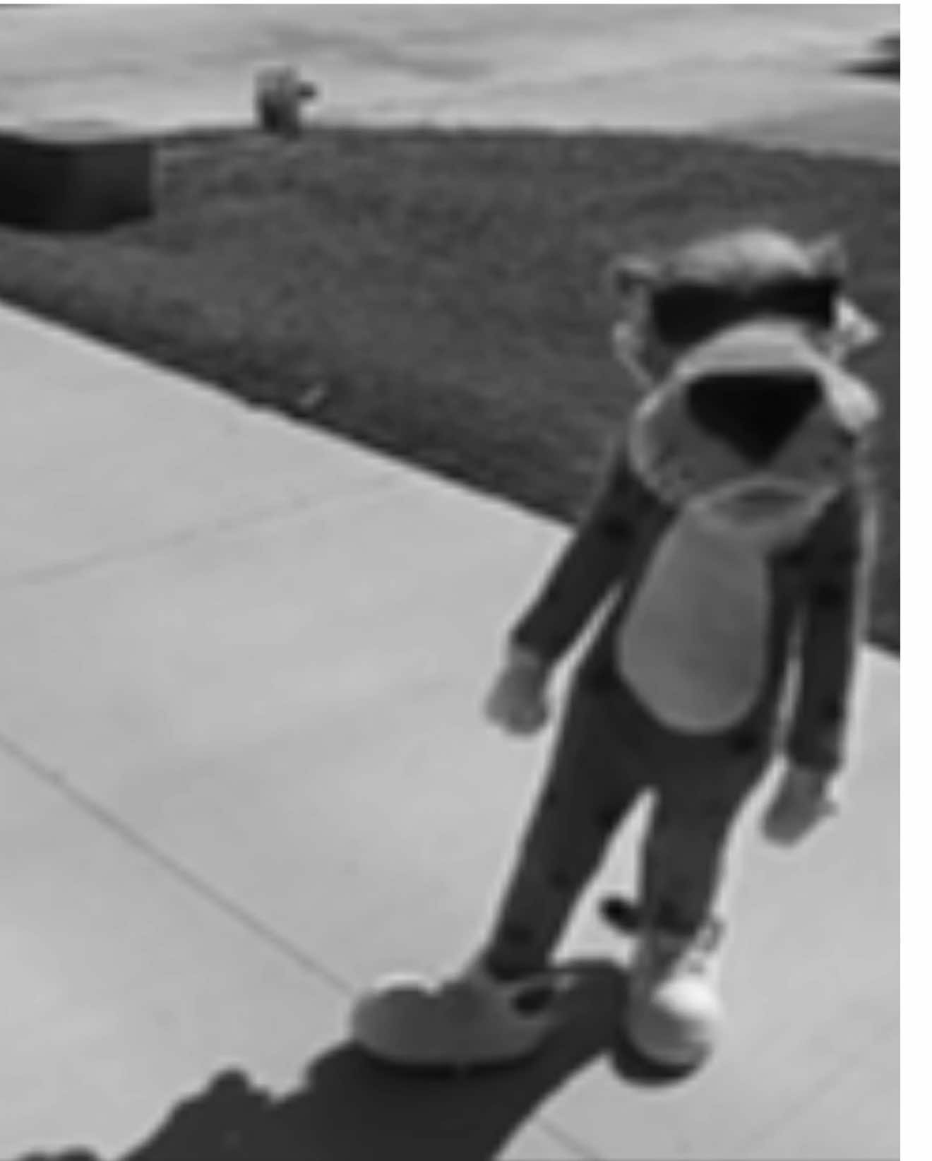 there’s someone outside of my house…