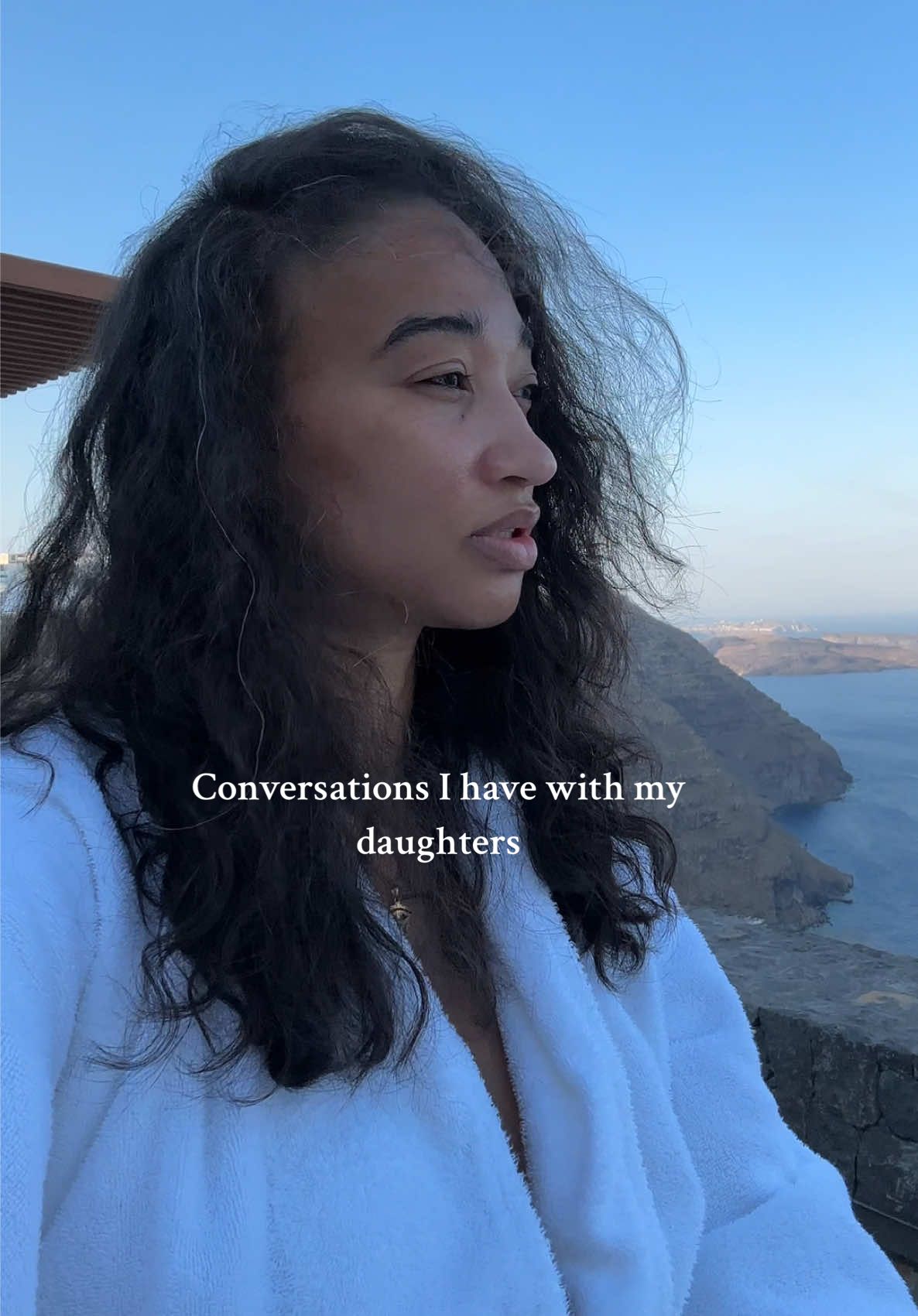 Conversations I have with my daughters. Be a woman who knows her value 