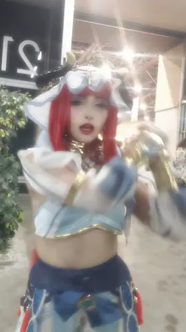 Disimulo el frío que tenía ese día 😓  #Nilou #Sofa2025 #GenshinImpact #cosplay 