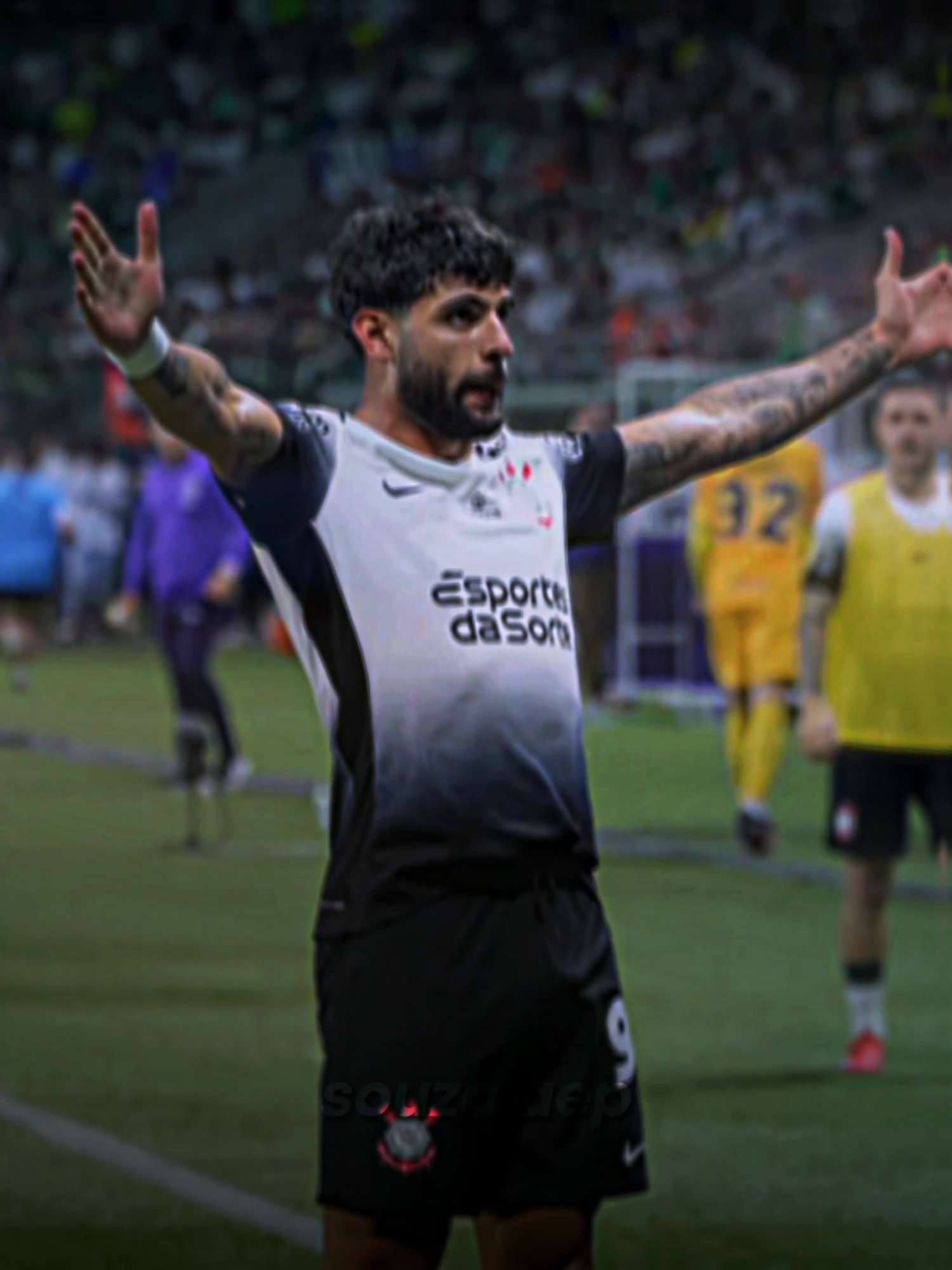 Yuri no auge jogava muito 🔥🦅 || Quer ter meus efeitos & clips? Link na bio. || #corinthians #yurialberto #futebol #aftereffects #football #edit