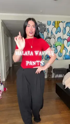 The most viral pants on TikTok shop are now on saleeee ruuunn you need them 🤏🏼@Halara_official #halarapants #halaratiktokshop #tummycontrol #halarawafflepants #bootcut  