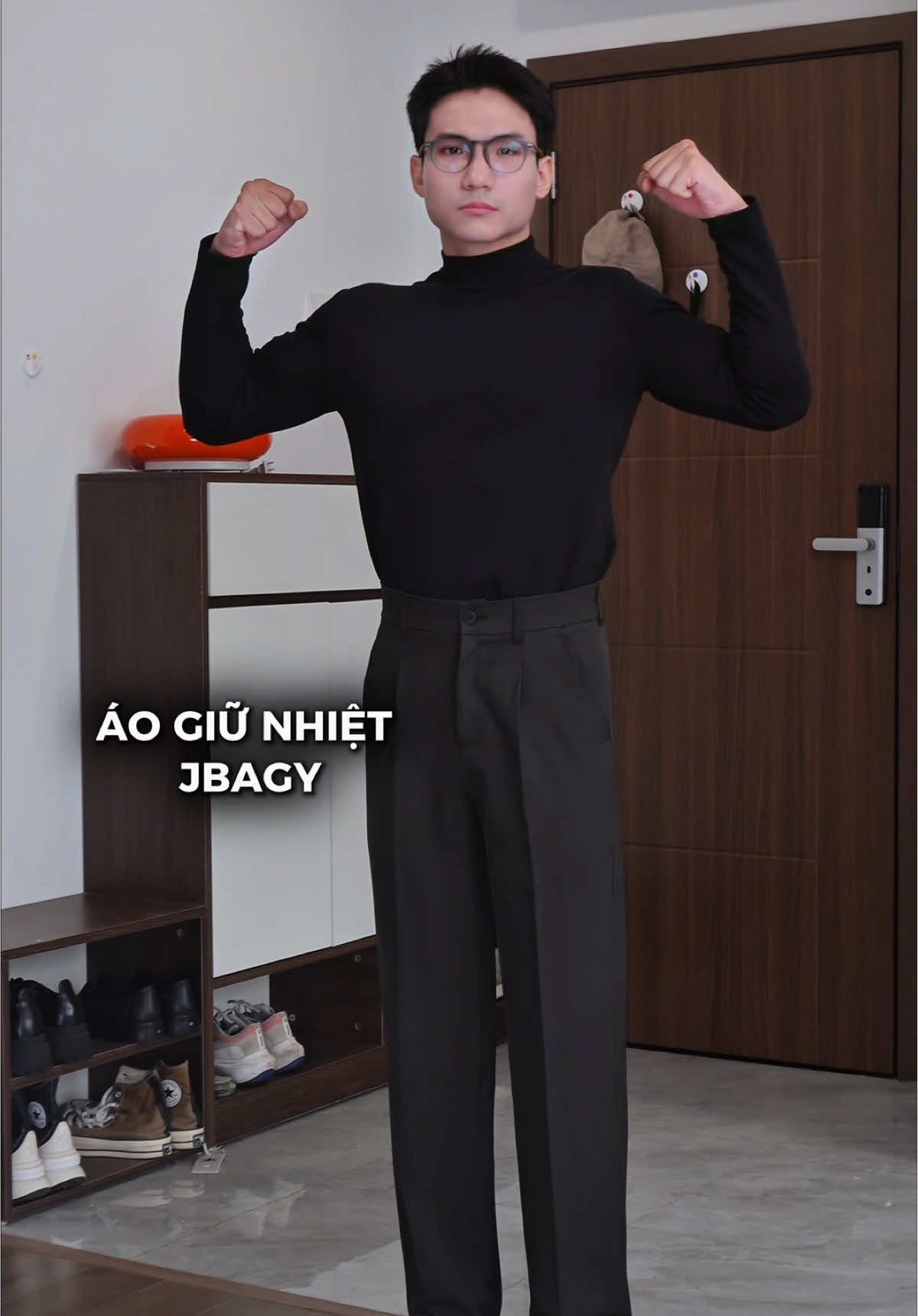 Áo giữ nhiệt nam dài tay, vải dày mịn, co giãn 4 chiều 🙂‍↕️ #viral #aogiunhiet #aogiunhietnam #aodaitay #huandinhviu 