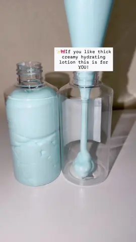If you like thick creamy, hydrating lotion, this is for YOU! #lotion #fyp #lotions 