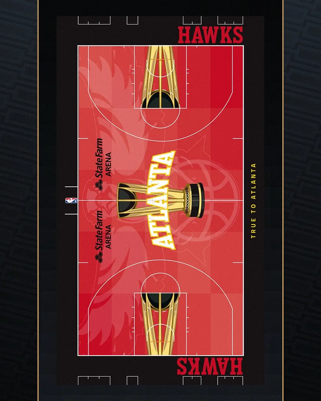 #NBA #basketball #EmiratesNBACup #court #basketballcourt 