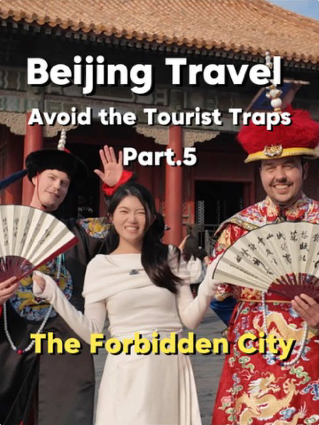 Things to avoid in Beijing and what to do instead, Part 5: an ultimate guide to save your time in the Forbidden City!  Save this 3 hour route to enjoy the best view without getting lost! #chinatravel #beijingtravel #beijingtourism #beijingchina #theforbiddencity 