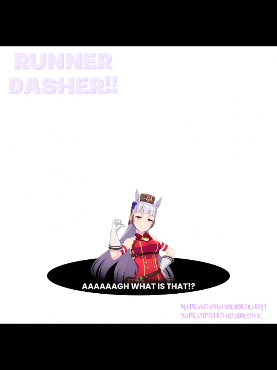 #RUNNERDASHER :: fukuirtarussusuaauuauauauaua #umamusumeprettyderby #dub #fandub #fyppppppppppppppppppppppp 