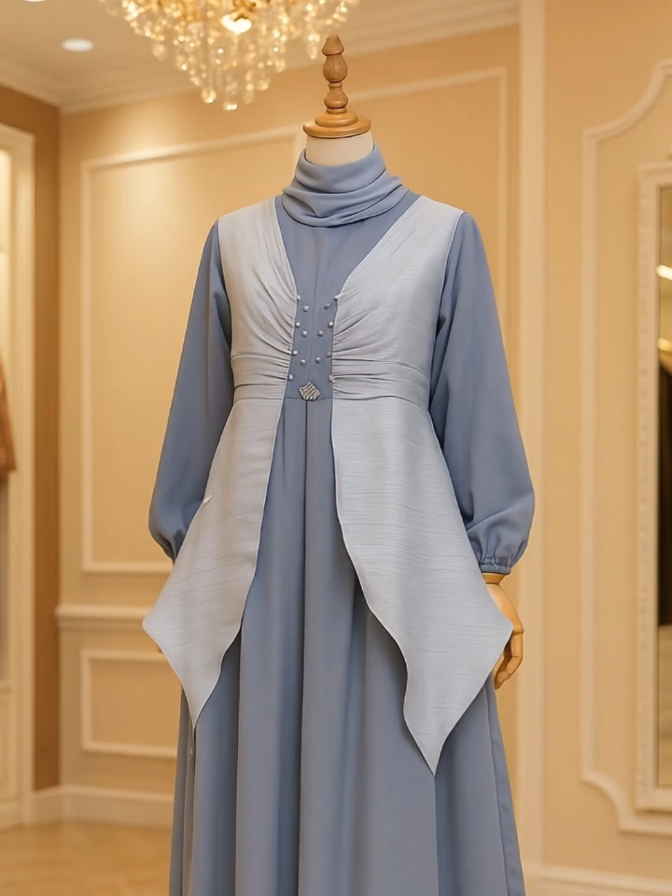 Emmaqueen - Dress Sybil simple Terbaru. #gamis #gamiskekinian #gamismurah #lebaran2026 #tiktokshop 
