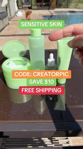 Sensitive skin relief  🤌Esthetician Approved #sensitiveskin #serum #creatorsearchinsights #sensitiveskincare #rosacea 