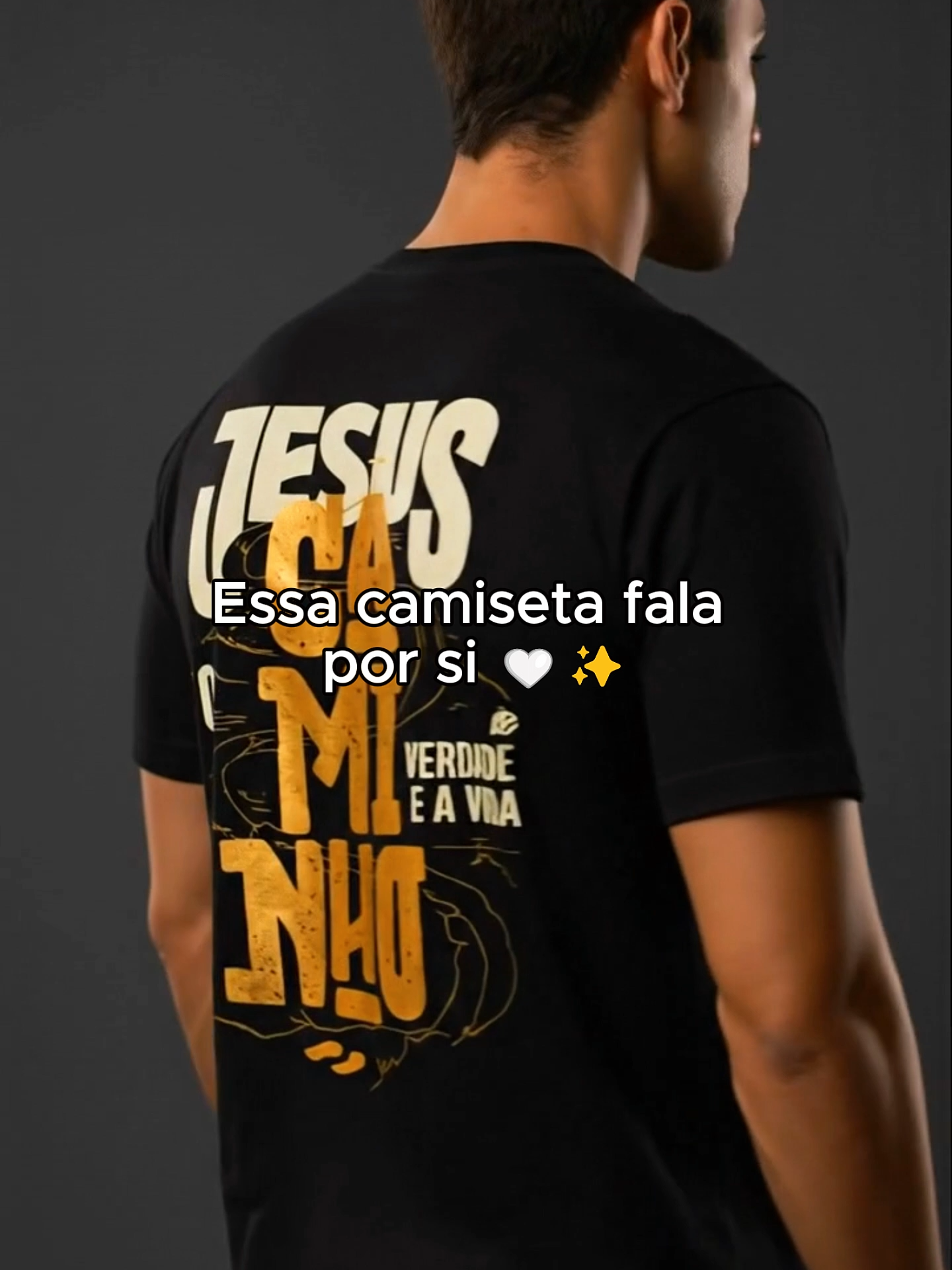 A frase dessa camiseta fala tudo ✨🤍 #camiseta #fyp #tiktokshop