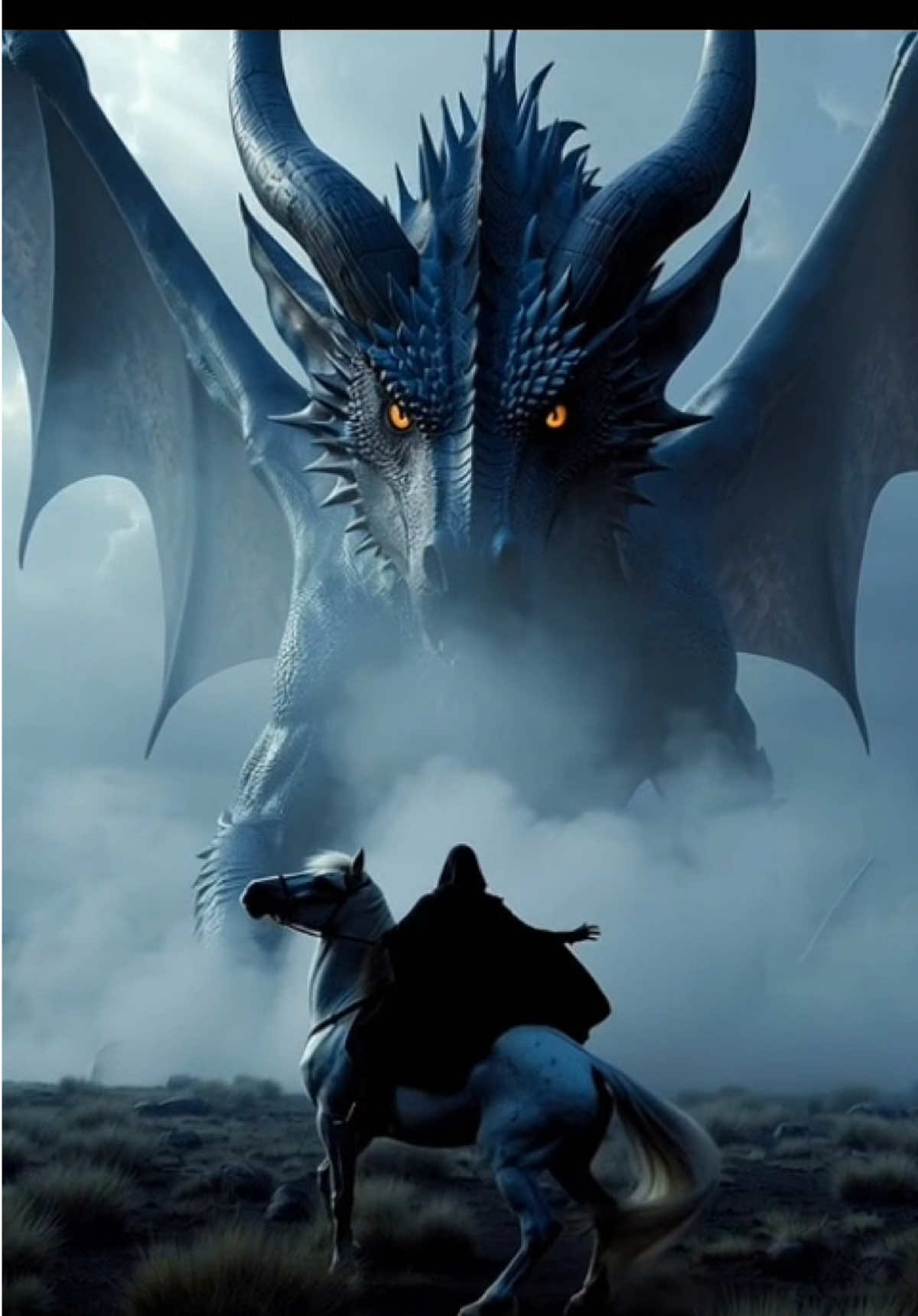 From the silence of the mist, the ancient one rises — eyes glowing with forgotten fire.  . #wallpaper #ai #dragon #dark #tiktoker  @sharmilahashimi شرمیلا هاشمی @Fahim Sports @𝐌𝐚𝐬𝐨𝐮𝐝 𝐑𝐨𝐬𝐭𝐚𝐦𝐢 @Aydas @Sanor016 