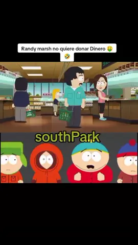 Randy marsh no quiere Donar para la caridad 🥴#ramdymarsh #southpark #fyp #latino #viraltiktok 