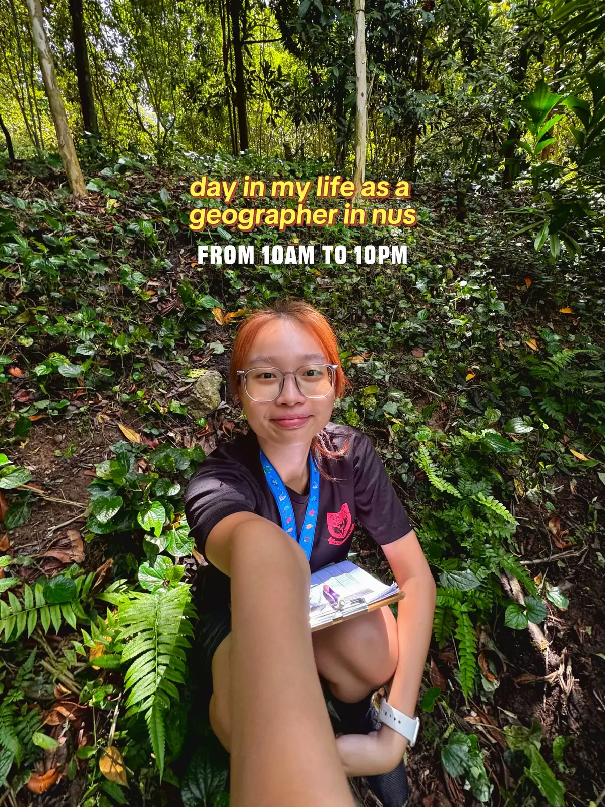 wk10/13 of our uni diaries: no ant bites today yay🌴🍃🐜 #diml #unistudent #sbg #fieldwork #geography 