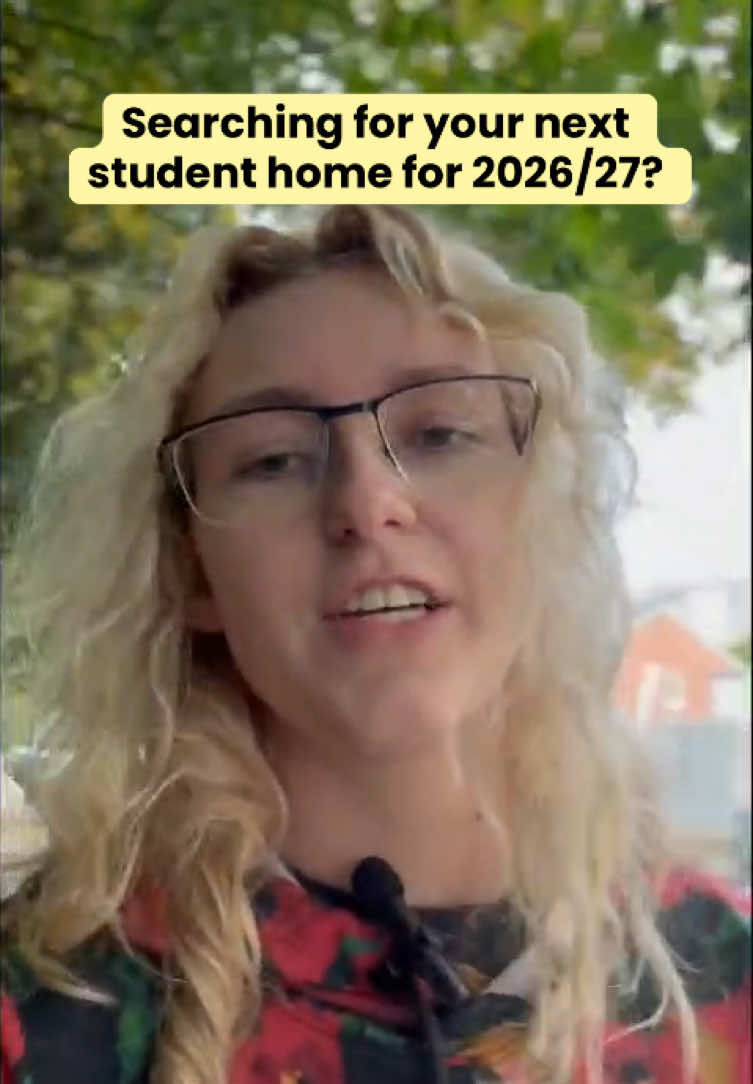 Calling all students, Student Cribs are now live for 2026/27! Find your perfect home and book a viewing today🏡 #studentcribs #studenthousing #studentlife #studentaccommodation 