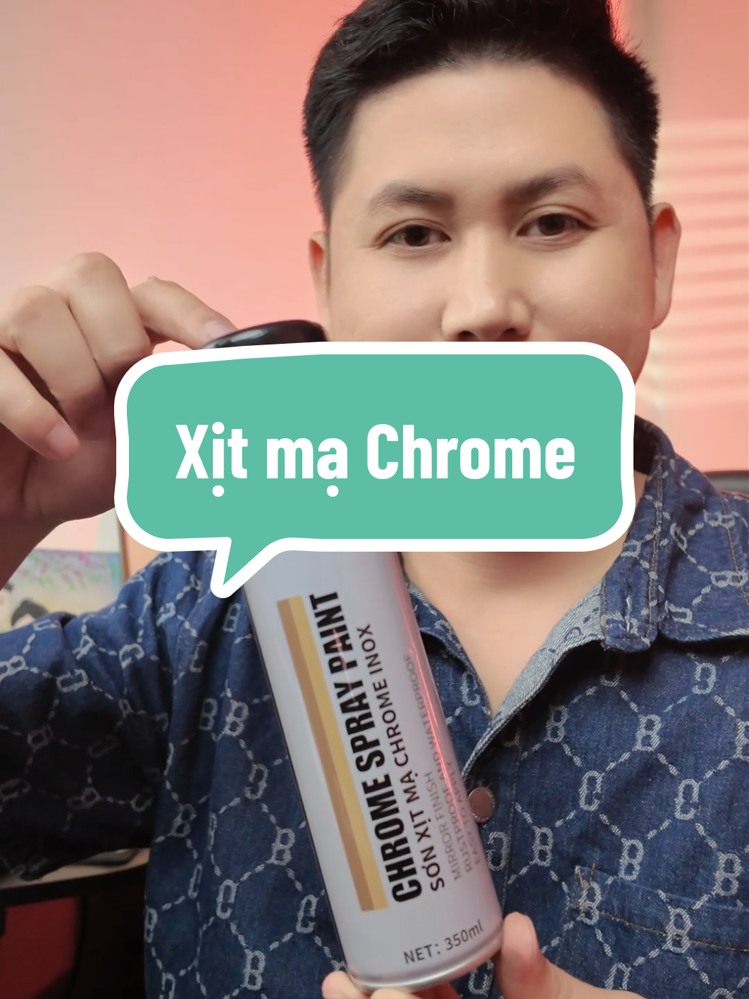 Chai xịt mạ Chrome nhà LIBITU #giangtrainghiem #xitmacrome #libitu #machrome 