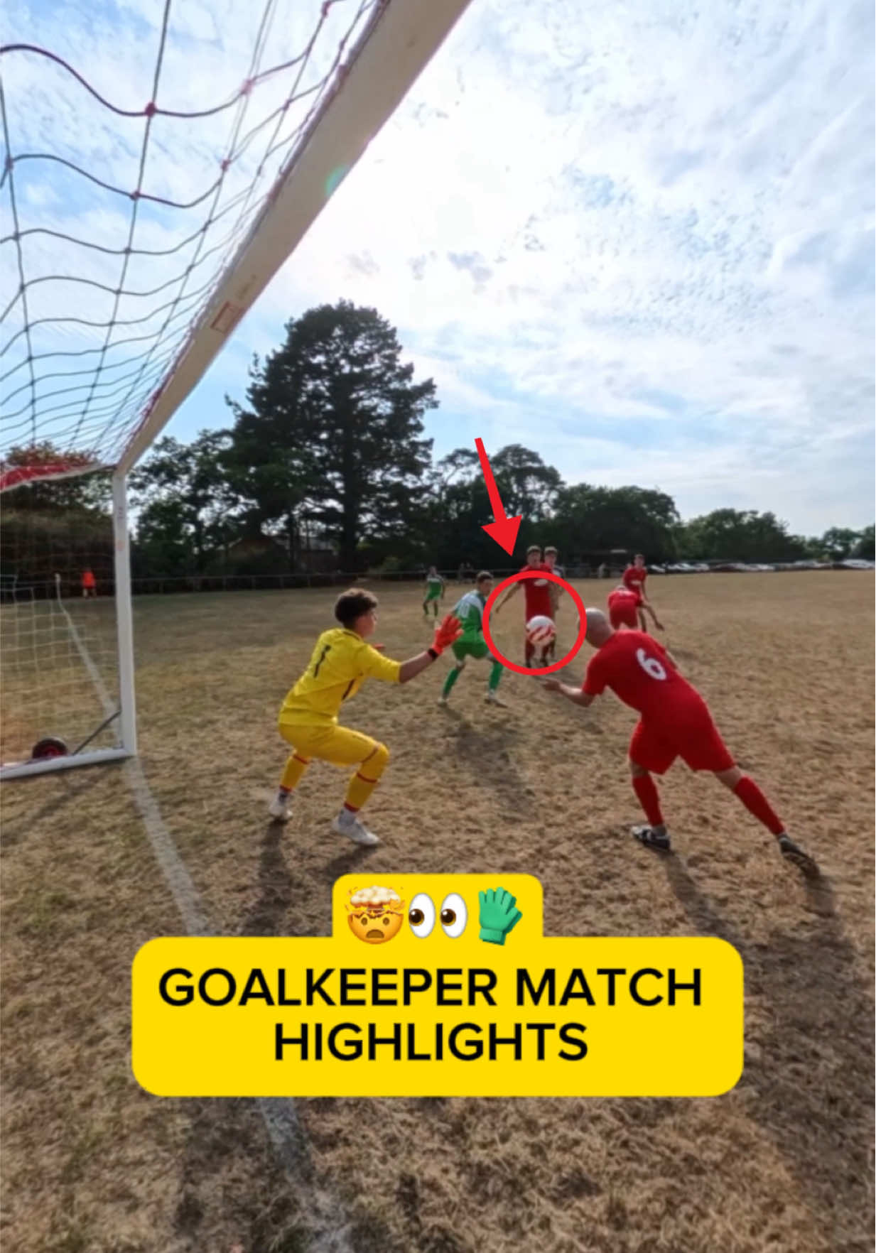 GOALKEEPER MATCH HIGHLIGHTS 🤯👀🧤 #goalkeeper #football #save #fyp #match   