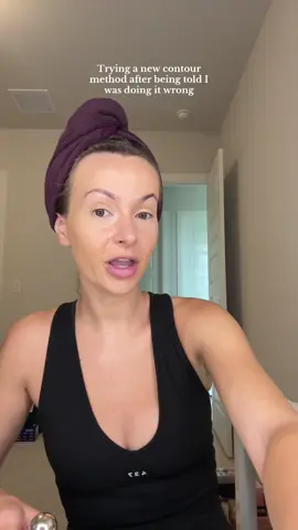 What are your thoughts?! More dramatic contour or more natural?! Also linking my favorite contour from @Rare Beauty 🤎 #makeuptutorial #howtocontour #rarebeauty #ebsentials 