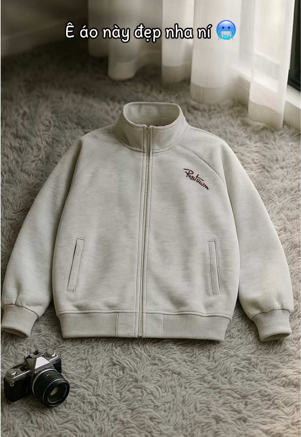 [DEAL MỞ BÁN]  Áo Khoác Nỉ Zip #aokhoac #xuhuong 