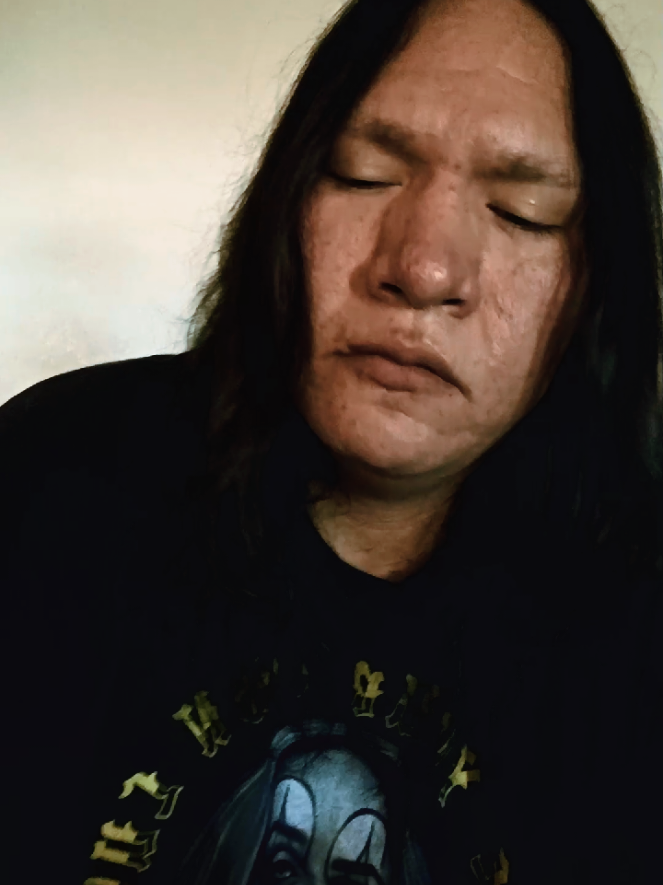 Reality of reservation living is you'll experience the worst kind of heartbreak...and connections lost due to how tough it is here for everyone who aren't sober, don't have support, and are caught in generational trauma...it's a lot scarier than a haunted house I'll tell you that much#hauntedhouse #spookyseason #reservationliving #halloween #lakota 