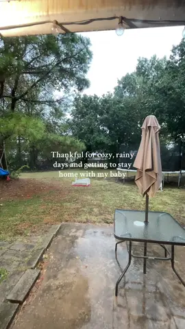 What is your favorite part of rainy days? ☔️#fyp #rain #sahm 