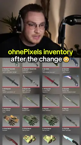 how much ohnePixel lost #ohnepixel #cs2 #counterstrike #cs2clips #cs2skins #cs2update #cs2news #cs2market #cs2crash #ohnepixelclips #fyp