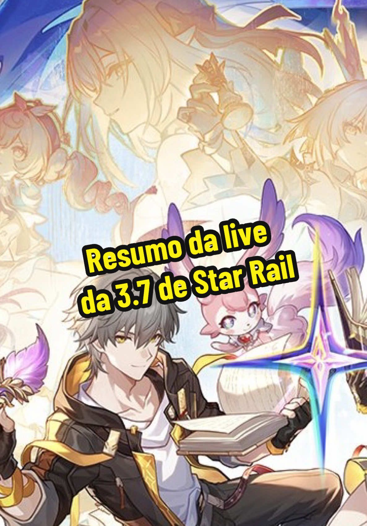 Resumo da live da 3.7 de Honkai Star Rail #HonkaiStarRail #hsrcreators #cyrene #amphoreus 