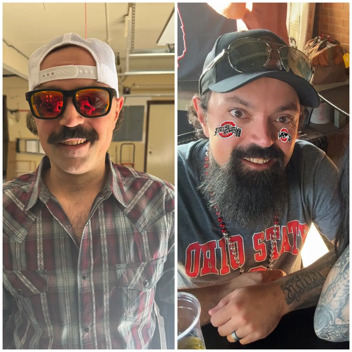 Almost didn’t recognize him 