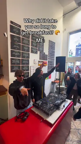 I threw a rave and ruined your breakfast 🥐💀🎧 #hardtechno #remix #djset #amsterdam #rave