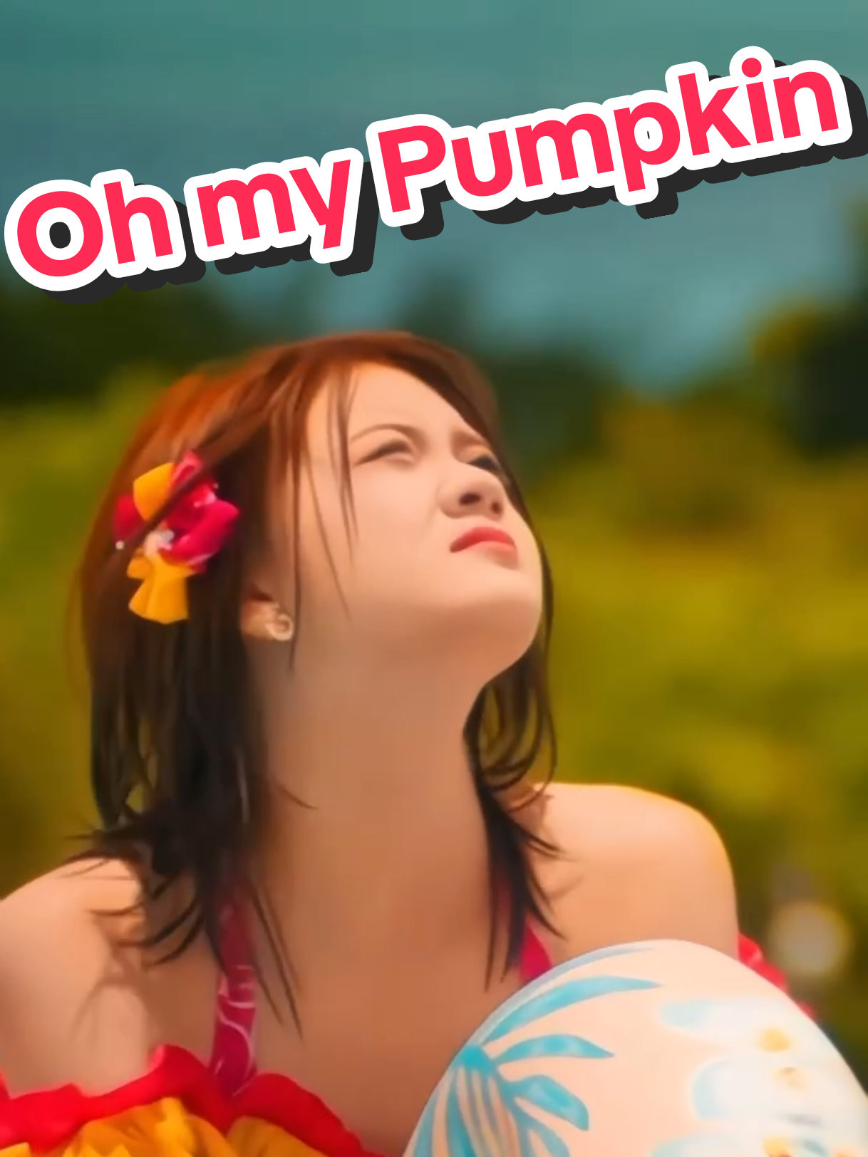 Siapa yang udah liat @christy🐟 di MV oh my Pumpkin? #christyjkt48 #ohmypumpkin #jkt48 #christyzer 