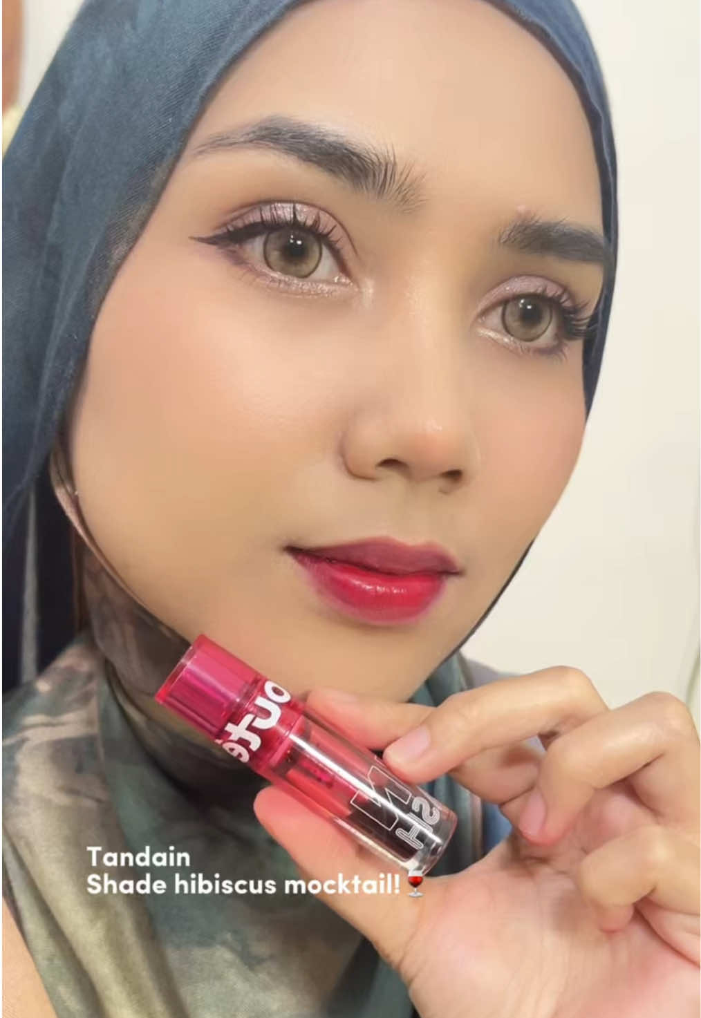 Tandain shade ini cakeep!! #liptint 