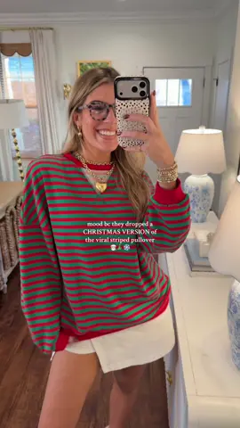 & it's 95% cotton?!😍 My best Christmas find yet!! love that they are giving Christmas but without the graphics!! So comfy- these will literally be my go-to for the next 2 months!🤍 #holidayfashion #lookforless #christmassweatshirt #nostalgicchristmas #affordablefashion