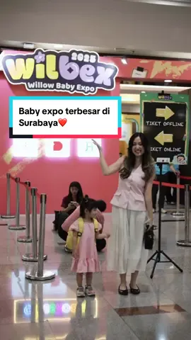 Kalo ada baby Expo terbesar di Surabaya wajib banget hadir karena banyak bangey promo😍  See you @WILBEX | WILLOW BABY EXPO next year❤️