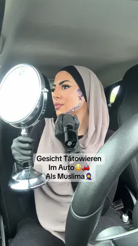 Ja hab mein Gesicht tätowiert als Muslima  #fyp #fürdich #tattoo #tattoos #viral 