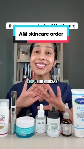 the last step is the most important #skincareroutine #skincareorder #dermatologist 