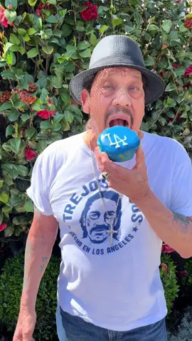 GO DODGERS! Stop by to grab our LA Dodgers Filled Donut while supplies last!  Open daily 7AM-4PM 📍6785 Santa Monica Blvd, Los Angeles #trejostacos #trejosdonuts #trejosdonutsandcoffee #coffeeshop #losangeles      