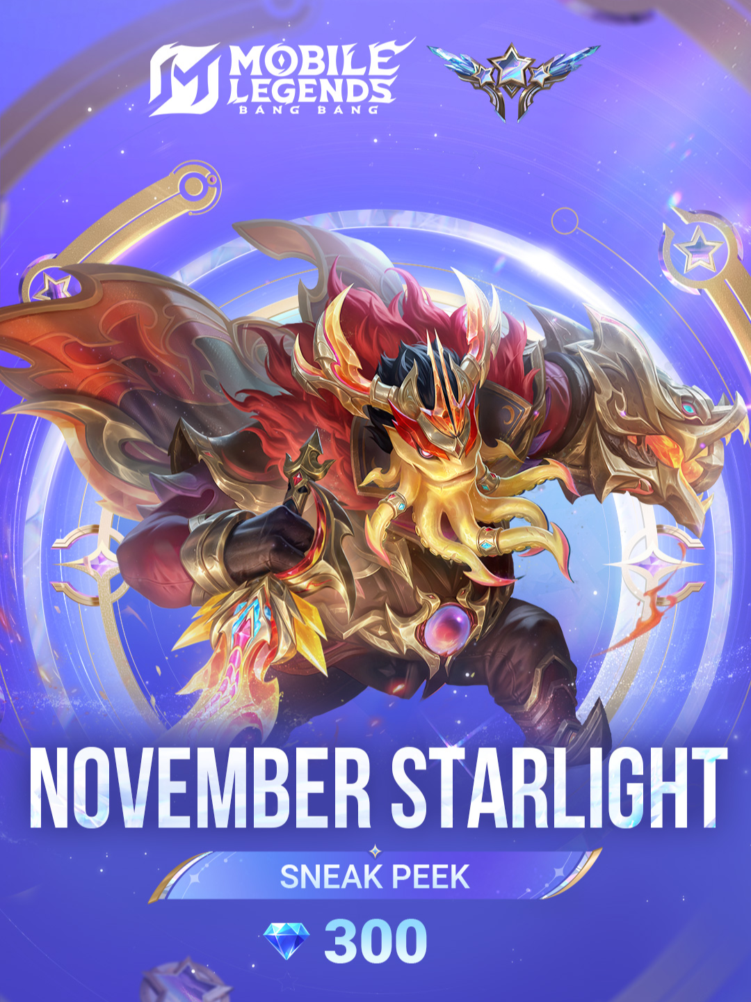 The November StarLight exclusive skin Bane 