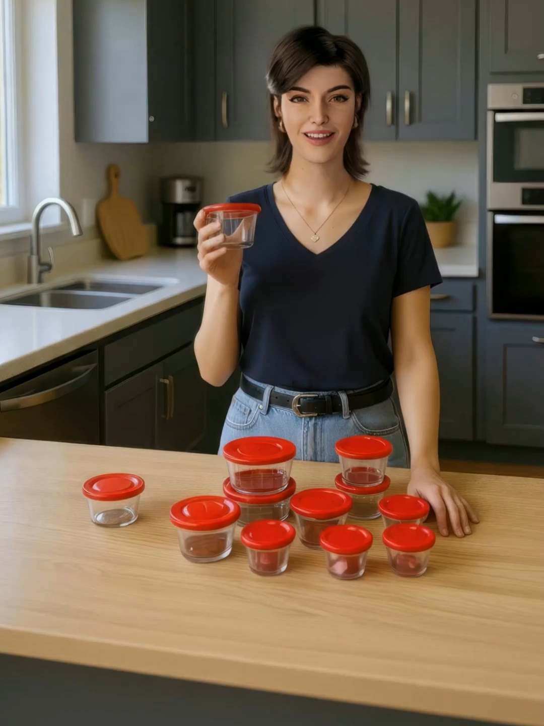 POV: Você achou o conjunto de tigelas perfeito que vai deixar sua cozinha mais linda e organizada. ✨ São 10 peças do icônico Copo Americano para guardar de tudo e ainda dar um charme na decoração! ❤️ #TemNoMagalu! Pra garantir o seu é só digitar esse código no App: 224832500