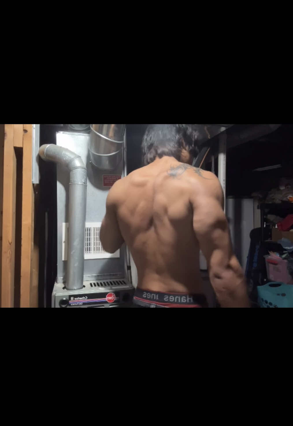 Been grinding final fantasy games atm can you tell? #back #biceps #viral #noctis #fyp