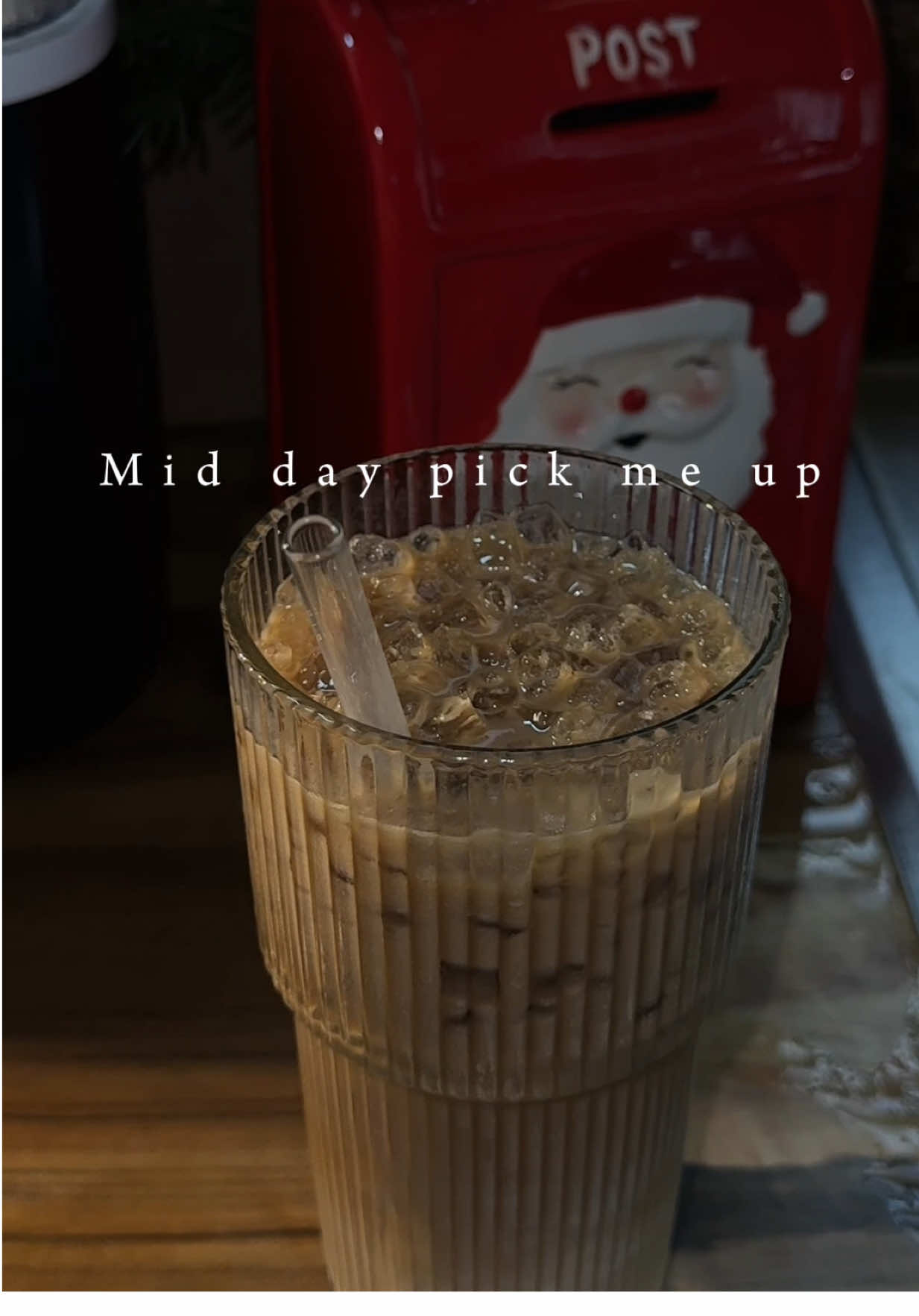 This ribbed glass cup makes every coffee moment feel like a café at home 🤍 Perfect for iced lattes, matcha, or your go-to brew. Linked on my TikTok Shop! #coffeetime #icedlatte #aestheticfinds #TikTokShopMadeMeBuyIt #fallcoffee  