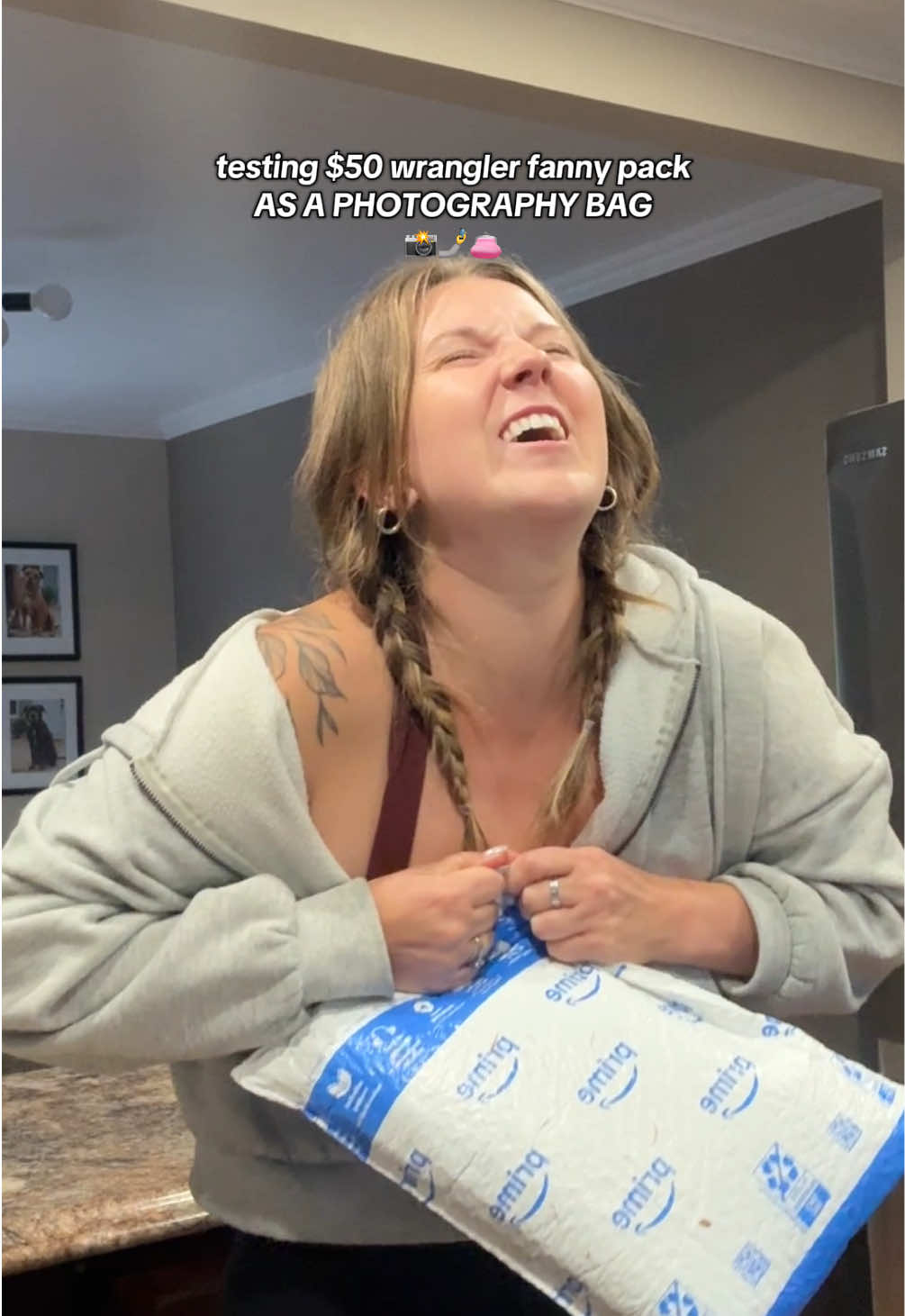 testing $50 wrangler fanny pack as my new camera bag! #wrangerfannypack #wrangler #photographybag #ottawavalleyphotography 