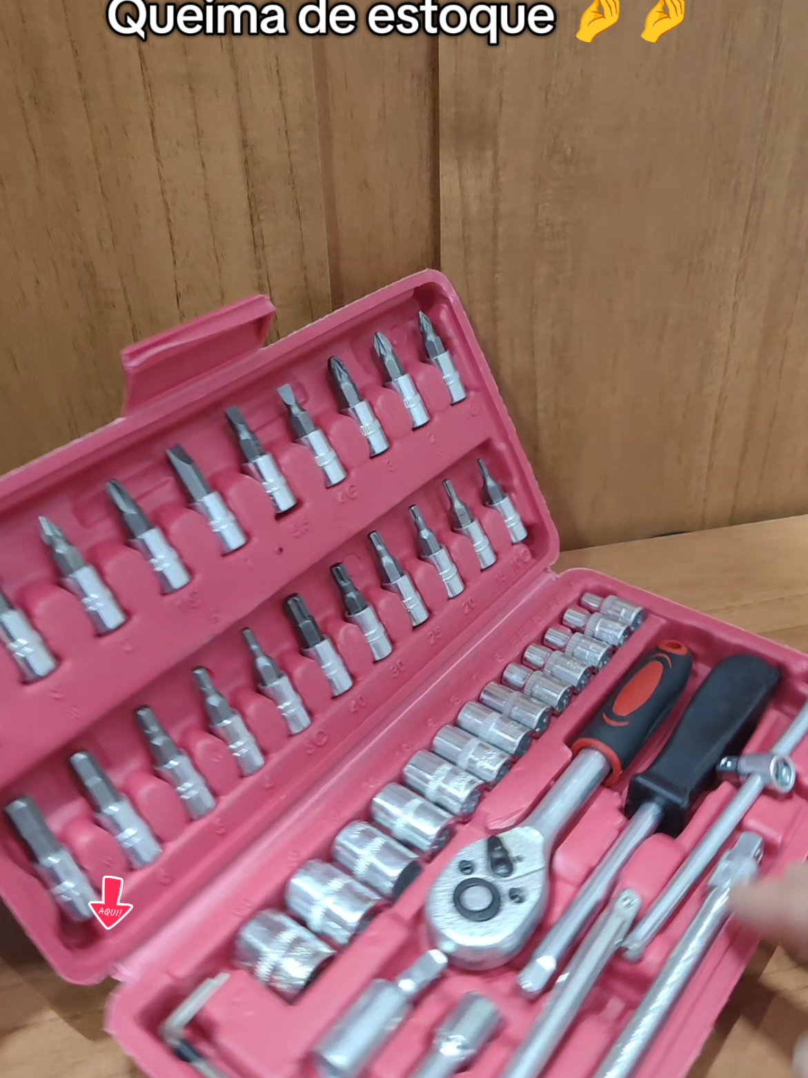 Queima de estoque!! #chave #ferramenta #kit 