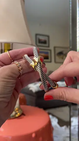 Two tone bracelet stack. #tiktokshopblackfriday #braceletstacks 