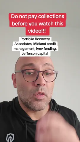 Portfolio Recovery Associates, Midland credit management, lvnv funding, Jefferson capital #creditrepair #cleverkit #cleverkitpro 