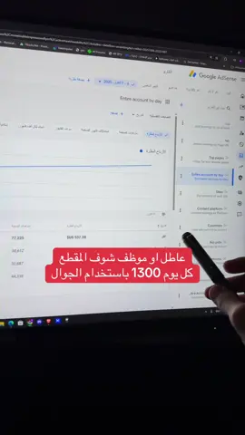 الاغلب مايعرف انه تنزيل الوظائف يطلع لك اكثر من هذي المبالغ شهريا  #وظائف #فلوس_من_البيت #تجارة_الكترونية #منتجات_رقمية #قوقل_ادسنس 