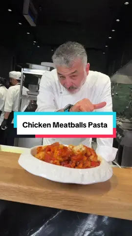 Eat or Pass? Chicken Meatballs Pasta 🍝  Ingredients: - 400g minced chicken breast (Mixed thighs and chicken breast, not just chicken breast / you can replace with turkey or beef) - Pasta (cooked according to package) - 1 + 2 cloves of garlic - 1/4 celeriac (cut into fine cubes) - 1/2 carrot (cut into fine cubes) - Nutmeg a pinch - 1/4 + 1/2 white onion - Lovage 1 1/2 tbsp chopped - 1 tbsp chopped parsley - 1/2 celery stalks (finely sliced) - Olive oil 5 tbsp - Bay leaves 3 - 1/2 egg - Salt and crushed black pepper - 2 cans of tomatoes cubed - 150 ml of water Sauce: 1. Cook the onion, together with the sliced ​​garlic and bay leaves, until translucent. 2. Add the carrots, celeriac and celery stalks, cook for 3-4 minutes. 3. Put the cans of tomatoes, salt, pepper, lovage and water. 4. Cook the sauce for 3-5 minutes when it starts to boil. 5. Meanwhile form* the meatballs. Turn the heat on the minimum and place them in the sauce. 6. Let them cook for a bit then flip them lightly. 7. Cover and cook on low heat for 20-25 minutes. Serve with pasta. Good appetite! The meatballs: Mix the meat very well with 1/4 finely chopped onion, 1 clove of grated garlic, salt, crushed black pepper, nutmeg, 1/2 egg and parsley. TIPS: *grease your hands with olive oil when forming the meatballs. 🇷🇴👇 Ingrediente:  - 400g piept de pui tocat (Amestecat pulpe și piept de pui, să nu fie doar piept de pui / puteți înlocui cu carne de curcan sau vita)  - Paste (gătite conform ambalajului)  - 1 + 2 căței de usturoi - 1/4 țelină (tăiat cuburi fine) - 1/2 morcov (tăiat cuburi fine)  - Nucșoara un vârf de cuțit  - 1/4  + 1/2 ceapă albă - Leuștean 1 1/2 linguri tocat - Pătrunjel 1 lingură tocat  - Țelină apio 1/2 (feliată fin) - Ulei de măsline 5 linguri  - Foi de dafin 3  - Ou 1/2 - Sare și piper negru zdrobit - 2 conserve cuburi rosii - 150 ml apă Sosul:  1. Gătiți ceapa, împreună cu usturoiul feliat și foile de dafin, până este translucenta.  2. Adăugați morcovii, țelină rădăcină și apio, gătiți 3-4 minute. 3. Puneți conservele de roșii, sarea, piperul, leușteanul și apa. 4. Gătiți 3-5 minute sosul de când începe să clocotească.  5. Între timp formați* chiftelele. Dați focul pe mini și puneți-le în sos.  6. Lăsați-le să se gătească puțin apoi întoarcerile ușoare. 7. Acoperiți și gătiți la foc mic 20-25 de minute. Serviți cu paste. Poftă bună!  Chiftelele: Amestecați foarte bine carnea cu 1/4 de ceapă tocată foarte fin, 1 cățel de usturoi dat pe răzătoare, sare , piper negru zdrobit, nucșoară, 1/2 ou și pătrunjel.  TIPS: *ungeți mâinile cu ulei de măsline când formați chiftelele.  #recipes_by_joseph_hadad  #creatorsearchinsights 