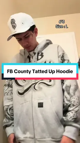 Back in stock ☄️ FB County Tatted Up Hoodie 🚒@FB County #hoodieszn #fbcounty #menfashion #clothing #tiktokshopcreatorpicks Available on TikTok shop 
